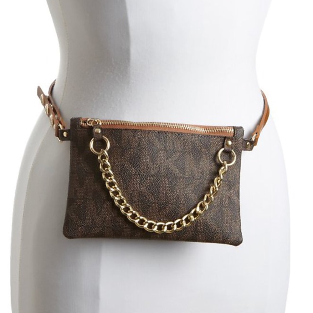 Michael Kors logo belt bag